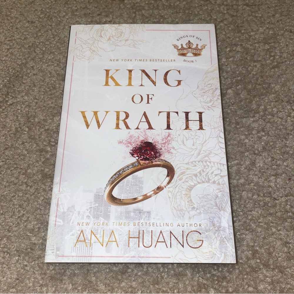 King‎ of Wrath Ana Huang Kings of Sin Book 1 Paperback Romance